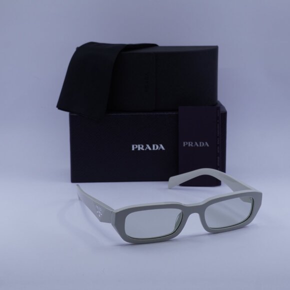 Prada PRB06S 26A40I Rectangle Sunglasses – Dust\\Light Grey
